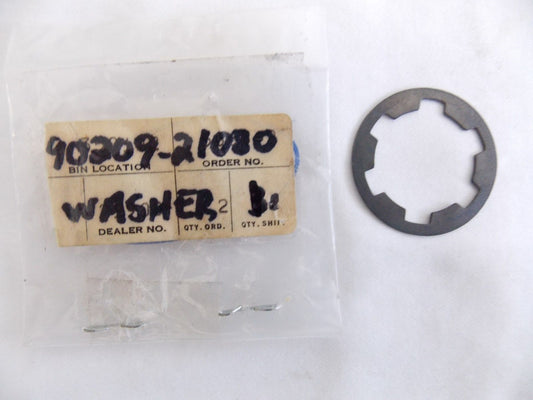NOS YAMAHA AFTERMARKER 1968-1975 SPECIAL SHAPE WASHER (3) RS100 DT1  90209-21080 - MotoRaider