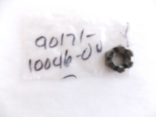 NOS YAMAHA 1987-2008 CASTLE NUT (2)  YFM350 YFZ350 YFB250 YFS200  90171-10046 - MotoRaider