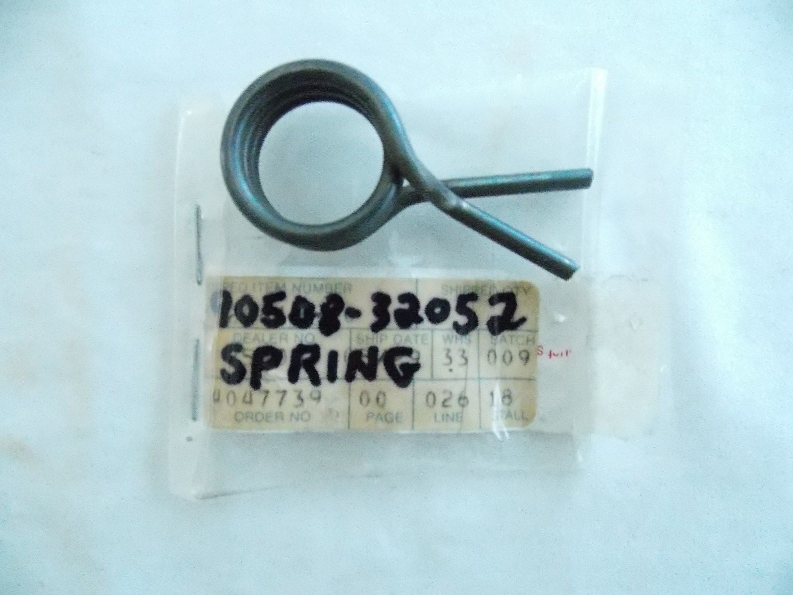 NOS YAMAHA 1968-1981 TORSION SPRING MX250 SC500 DT250 TX500 TT500  90508-32052 - MotoRaider
