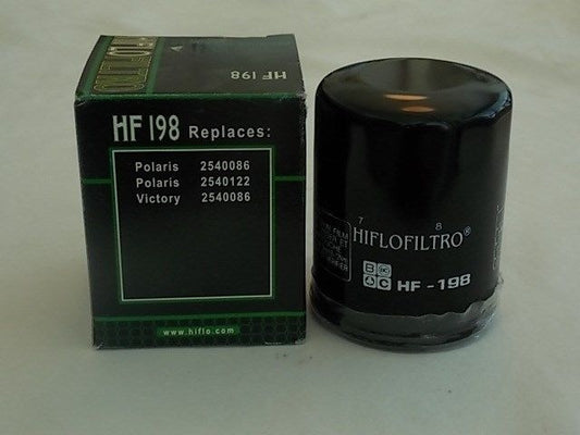 NOS HIFLOFILTRO (HF198) OIL FILTER REPLACEMENT  POLARIS VICTORY  FITS CROSSROADS - MotoRaider