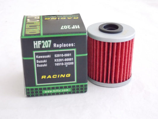 NOS HIFLOFILTRO (HF207) OIL FILTER REPLACEMENT FOR SUZUKI KAWASAKI KX250/450 - MotoRaider