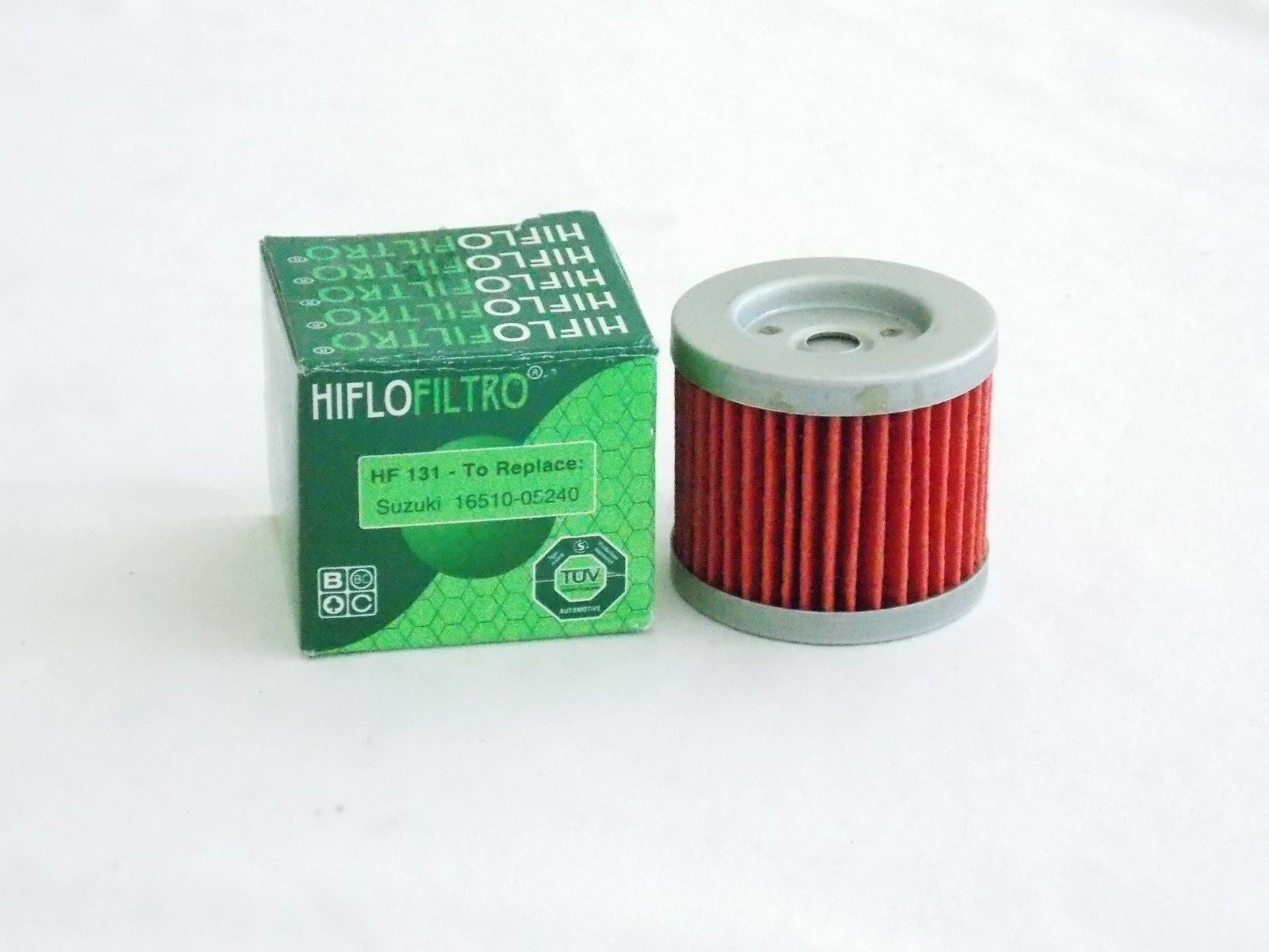 NOS HIFLOFILTRO (HF131) OIL FILTER REPLACEMENT FOR SUZUKI LT125 DR100 AN125 - MotoRaider