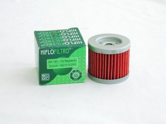 NOS HIFLOFILTRO (HF131) OIL FILTER REPLACEMENT FOR SUZUKI LT125 DR100 AN125 - MotoRaider