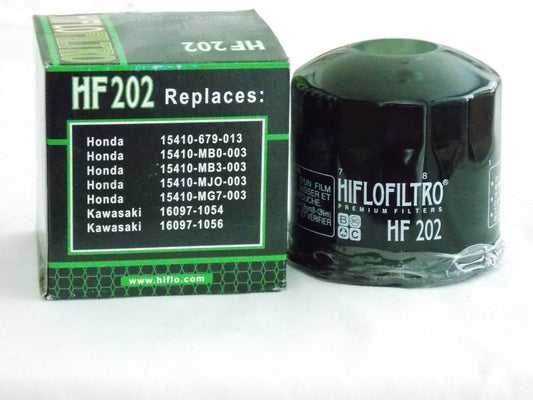 NOS OIL FILTER (HF202) REPLACES HONDA NV400 VF400 CB700 KAWASAKI EX400 VN700 - MotoRaider