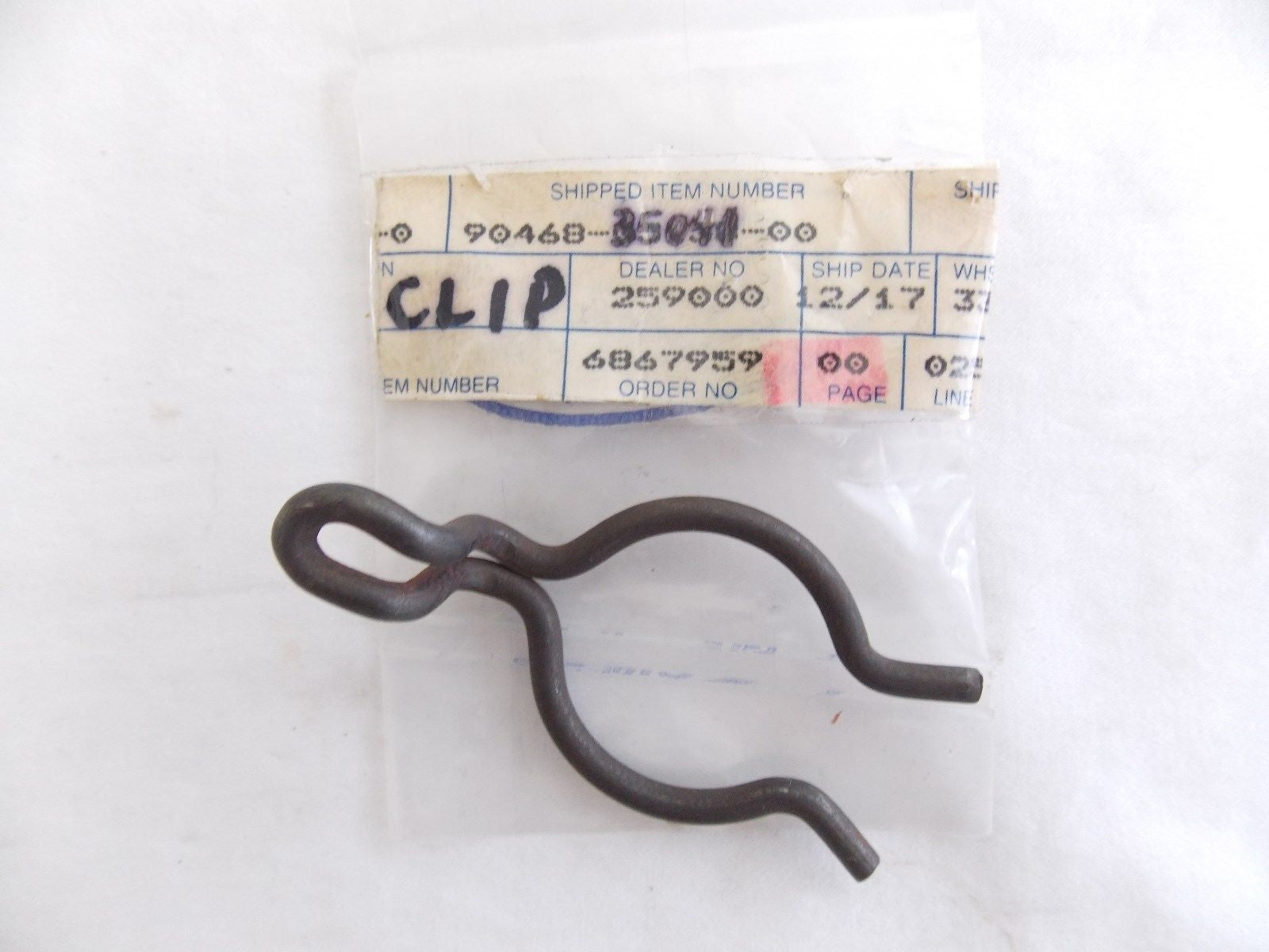 NOS YAMAHA AFTERMARKET 1972 CLIP EW643 GP643 90468-35041-00 - MotoRaider