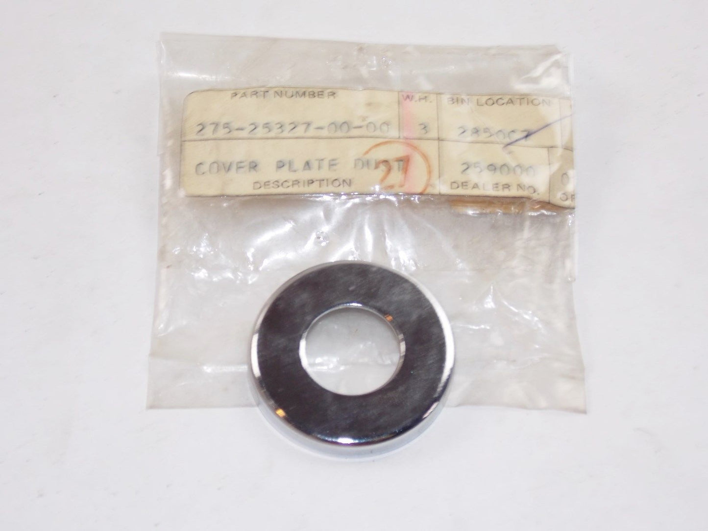 NOS YAMAHA  1970-1976 1979-1985 PLATE COVER RT1 MX250 SC500 DT250 275-25327-00 - MotoRaider
