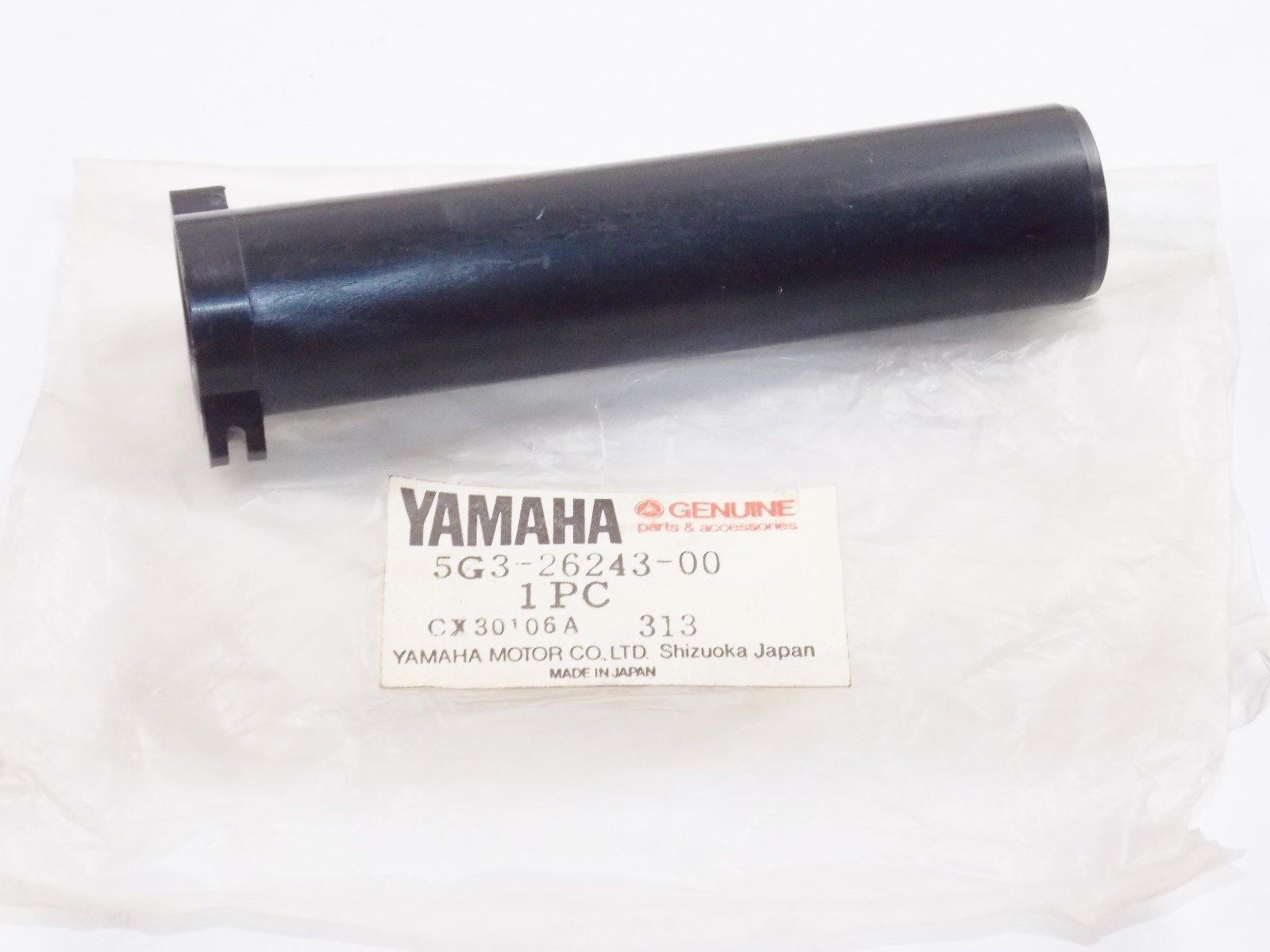 NOS YAMAHA  1983-2001 THROTTLE GUIDE TUBE CA50 CE50 CY50 SH50 5G3-26243-00 - MotoRaider