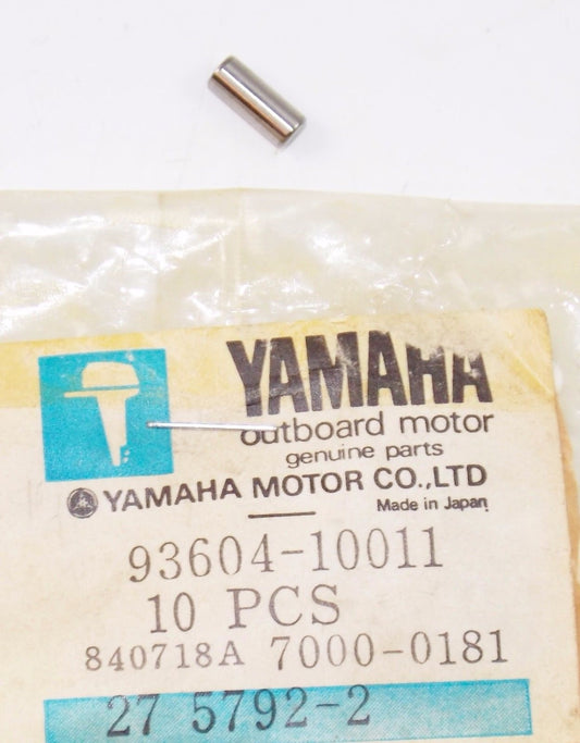 NOS YAMAHA 1970-2016 XT250 AR190 AR190 YTM200EK PIN DOWEL 93604-10011 - MotoRaider