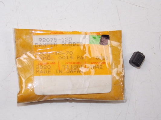 NOS KAWASAKI 1973 1974 1975 RUBBER DAMPER  (TWO) Z1  92075-122 - MotoRaider