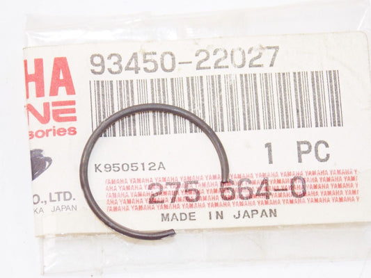 NOS YAMAHA 1973-2015 YT3600M GRIZZLY 450 CIRCLIP INNER 93450-22027 - MotoRaider