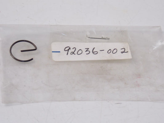 NOS KAWASAKI 1965-1971 PISTON PIN CIRCLIP (THREE)  B8 F1 92036-002 - MotoRaider