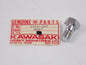 NOS KAWASAKI 1967-81 1987-01 STEERING STEM HEAD BOLT KE100 KL250 44041-007 - MotoRaider