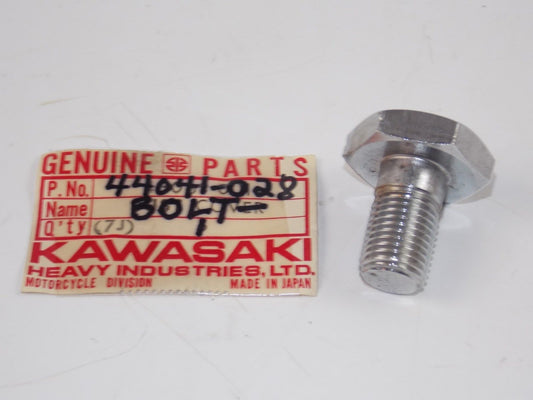 NOS KAWASAKI 1968 1969 1970 STEERING STEM HEAD BOLT F4   44041-028 - MotoRaider
