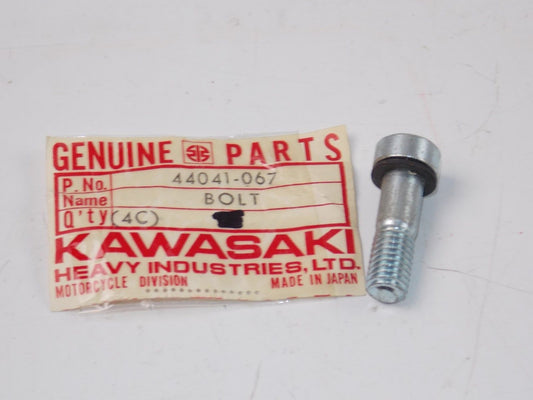 NOS KAWASAKI 1974-1979 SPECIAL FORK BOLT 8MM KZ400 KX125 KD125  44041-067 - MotoRaider