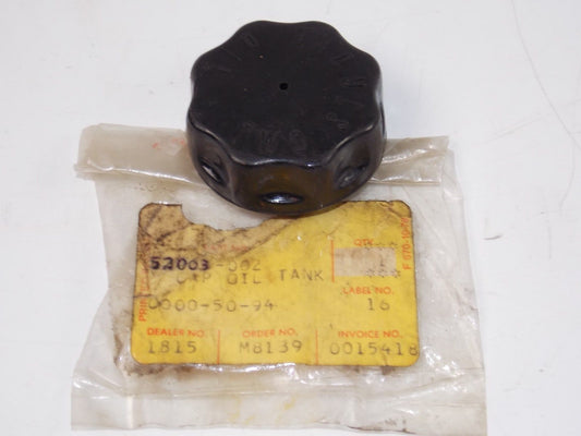NOS KAWASAKI 1967-1974 OIL TANK CAP C2 F3 F4 G3  52003-002 - MotoRaider