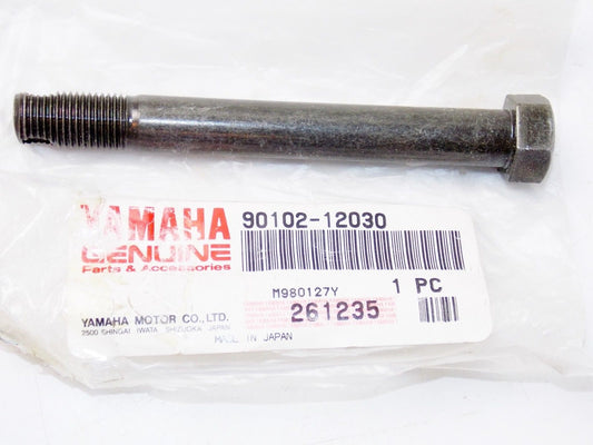 NOS YAMAHA 1978-2011 BRAVO EXCEL III ENTICER ET340B BOLT WITH HOLE 90102-12030 - MotoRaider