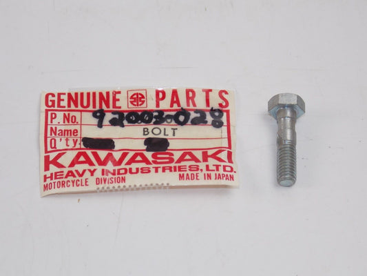 NOS KAWASAKI 1966-1971 HEX HEAD BOLT 6X24 A1 A7  92003-028 - MotoRaider