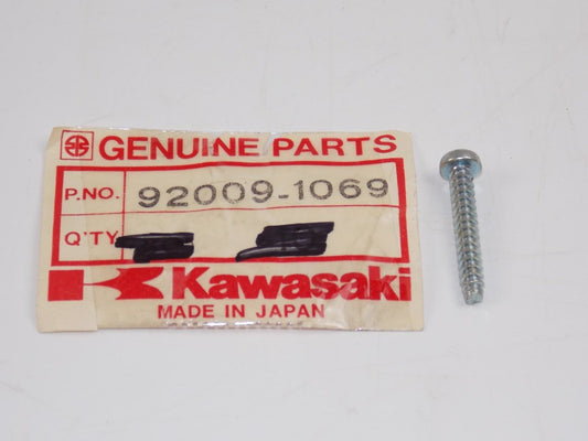 NOS KAWASAKI 1981-2015 TAPPING SCREW 4X25 (2) KZ1000 VN750 ZN700  92009-1069 - MotoRaider