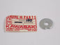 NOS KAWASAKI 1969-1975 ENGINE SPOCKET WASHER (2) G3 G5  92022-130 - MotoRaider