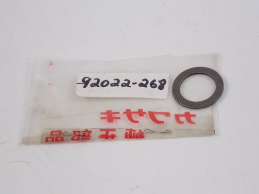 NOS KAWASAKI 1974-1983 PLAIN WASHER KE125 KDX175 KX125 KS125  92022-268 - MotoRaider