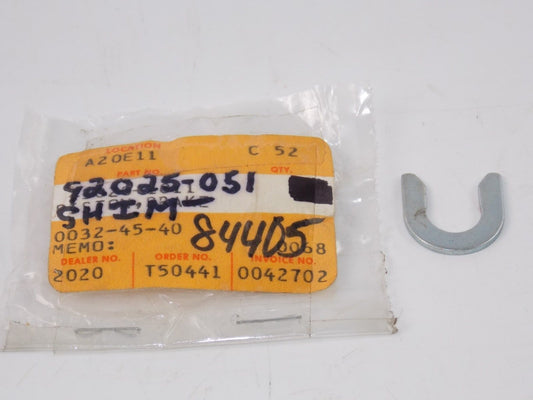 NOS KAWASAKI 1969-1976 ENGINE FITTING SHIM 1.6MM (2) H1/2 S1/2 KH250 92025-051 - MotoRaider