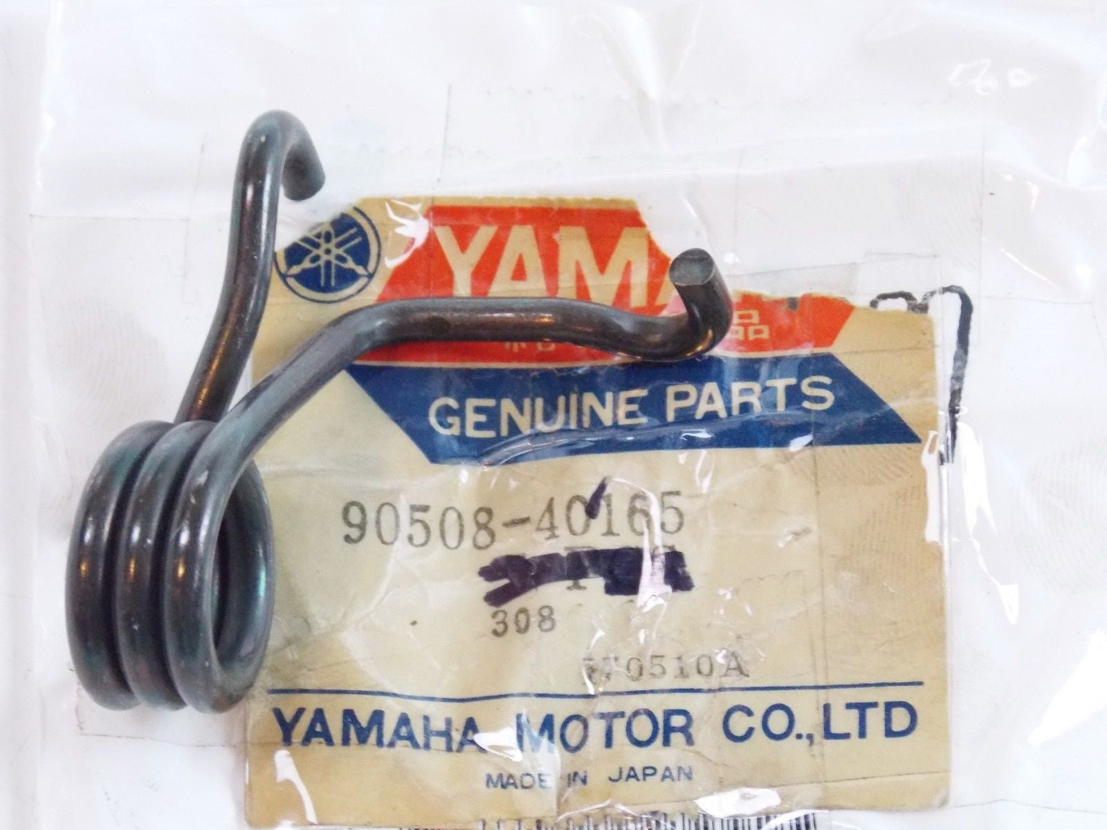 NOS YAMAHA 1963-1966 YG1 MG1T YG1K YG1TK SHIFTER 2 SPRING TORSION 90508-35065 - MotoRaider
