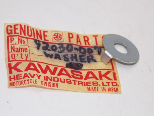 NOS KAWASAKI 1969-1975 LOCK WASHER 8MM (TWO) G3 G5 92030-007 - MotoRaider