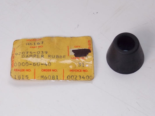 NOS KAWASAKI 1966-2015 RUBBER HANDLE DAMPER KLZ1000 ZR1200 KX250 H1 92075-039 - MotoRaider