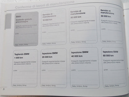 1995 BMW F 650 OWNER MANUAL BOOK USE MAINTENANCE SERVICE TECHNICAL INFO ITALIAN - MotoRaider