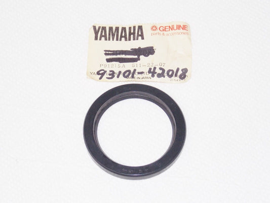 NOS YAMAHA 1964-1988 YA6 YA6B REAR WHEEL SWING ARM OIL SEAL S-TYPE # 93101-42018 - MotoRaider