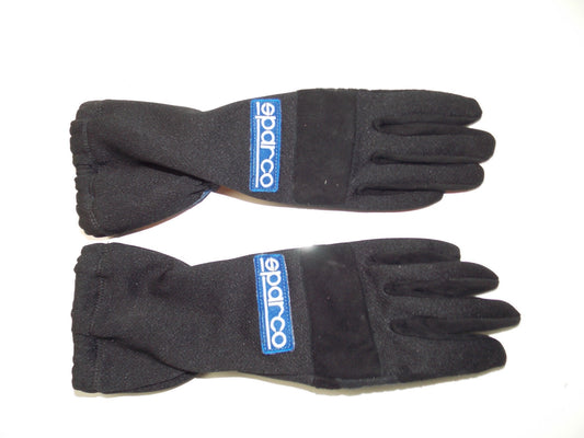 SPARCO KART DRIVING BLACK GLOVES SMALL SIZE 3 RACING KARTING - MotoRaider