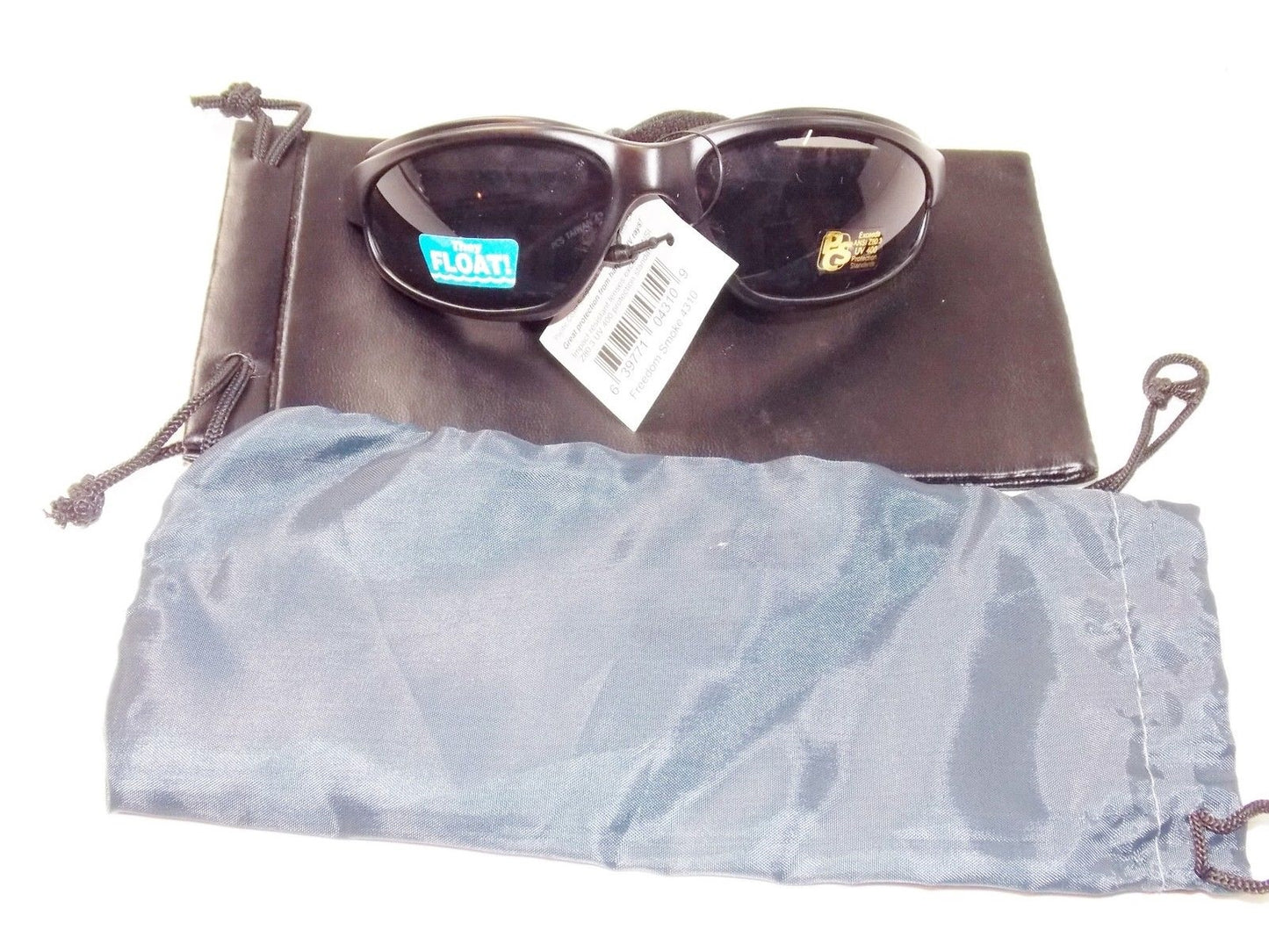 PACIFIC COAST SMOKE 4310 MOTORCYCLESBIKE SUNGLASS IMPACT RESISTANT LENSES UV 400 - MotoRaider