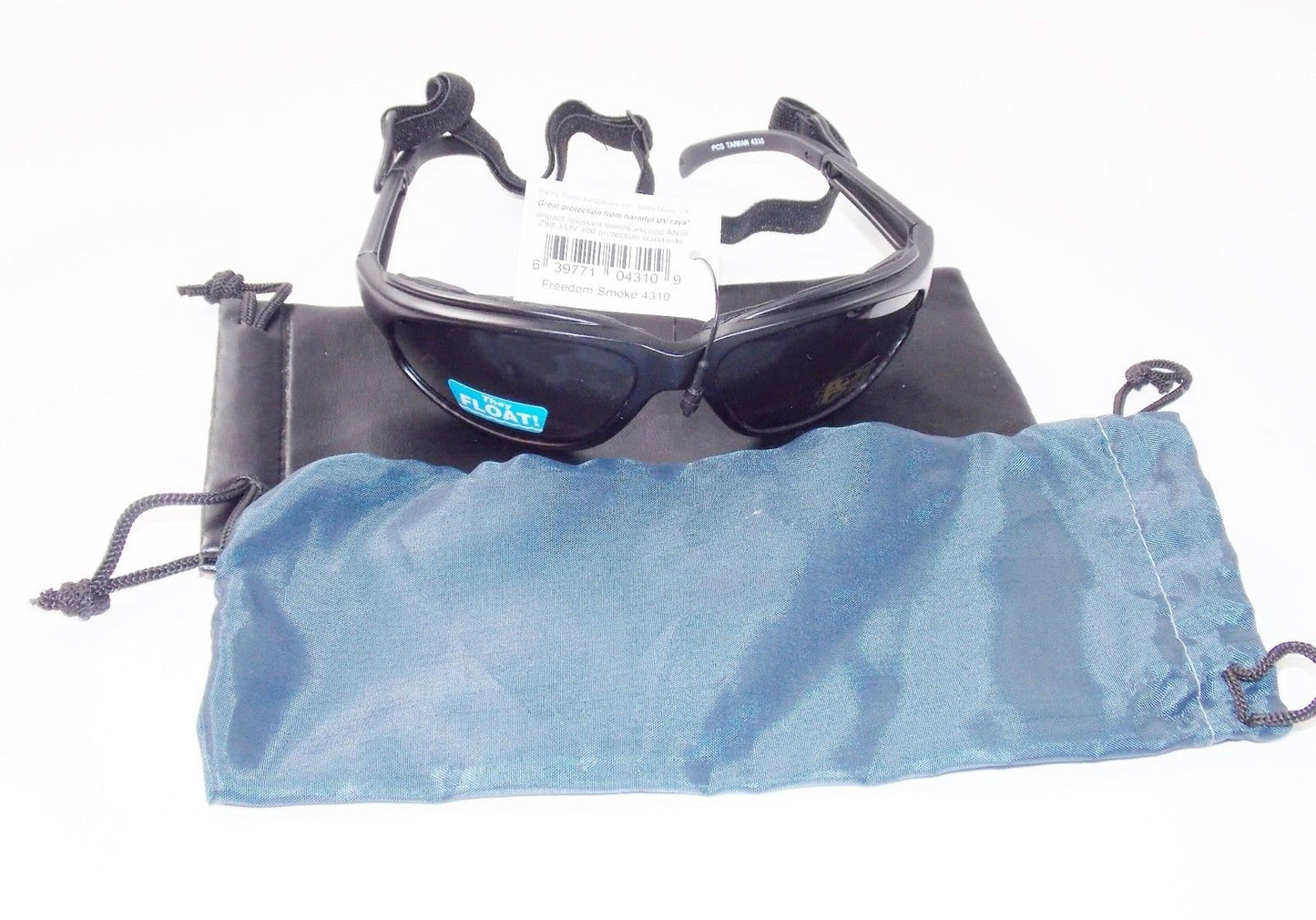 PACIFIC COAST SMOKE 4310 MOTORCYCLESBIKE SUNGLASS IMPACT RESISTANT LENSES UV 400 - MotoRaider