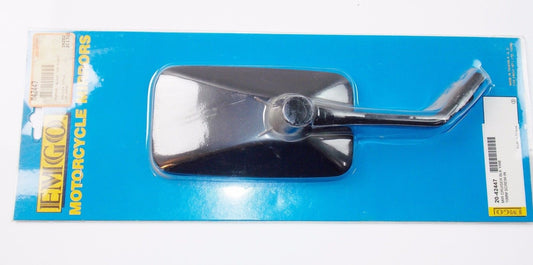 EMGO BLACK LH/RH MIRROR CRUISER 10mm SCREW-IN YAMAHA RZ350 # 20-42447 - MotoRaider