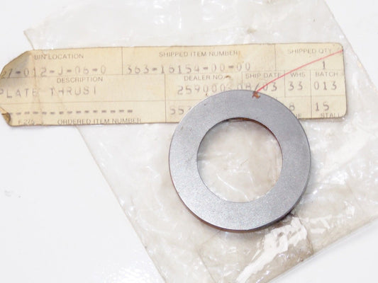 NOS OEM YAMAHA 73-81 MX250/360 SC500 09-2017 YZFR1 PLATE THRUST 1 # 363-16154-00 - MotoRaider