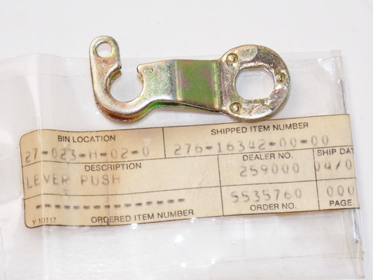 NOS OEM YAMAHA 70-73 HT1 HT1B HT1BM LT2 LT3 LEVER PUSH # 276-16342-00 - MotoRaider
