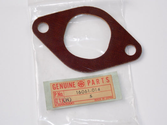 NOS KAWASAKI 1972 1973 1974 1975 HEAT INSULATOR H2  16061-014 - MotoRaider