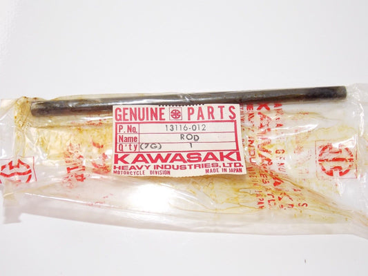 NOS KAWASAKI 1970-1975 LONG CLUTCH ROD F5 F8 F9  13116-012 - MotoRaider
