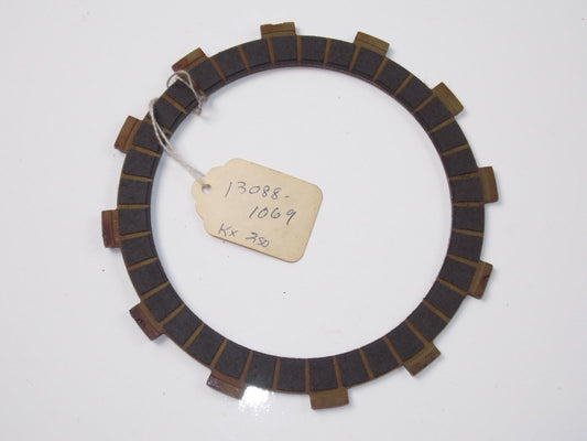 NOS KAWASAKI 1987-2004 FRICTION PLATE KDX250 KXF250 KX250/500 13088-1069 - MotoRaider