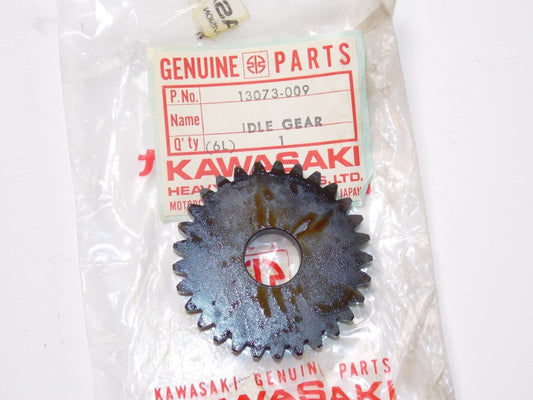 NOS KAWASAKI 1971-1979 KICK STARTER IDLE GEAR F6/7 KD175 KE175  13073-009 - MotoRaider