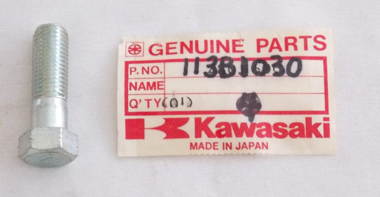 NOS KAWASAKI 1987-1993 HEX HEAD BOLT 10X30 KZ1000 113B1030 - MotoRaider