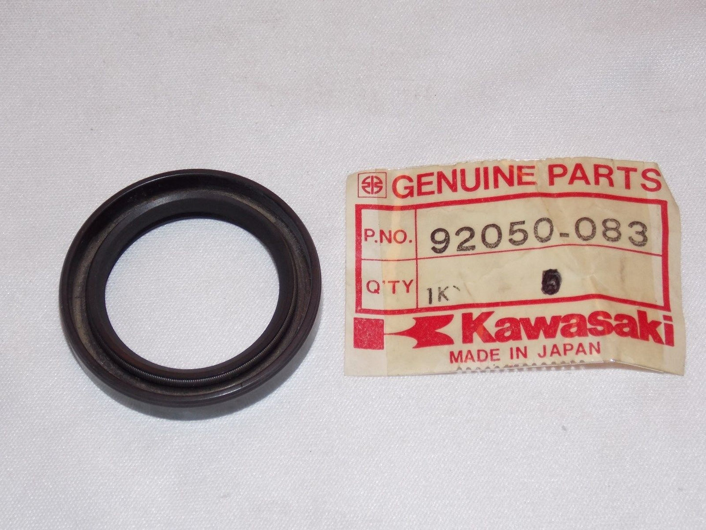 NOS KAWASAKI 1977-1989 OIL SEAL KLT250 KX420 KX500  92050-083 - MotoRaider