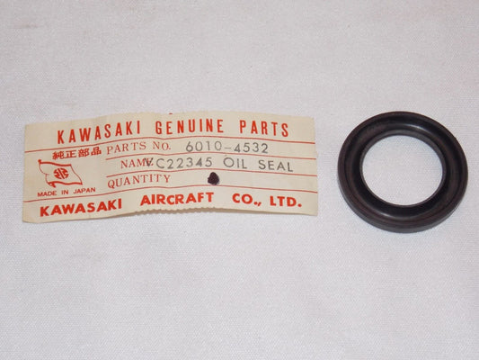 NOS KAWASAKI 1966 1967 1968 1969 OIL SEAL W1 W2 6010-4532 - MotoRaider