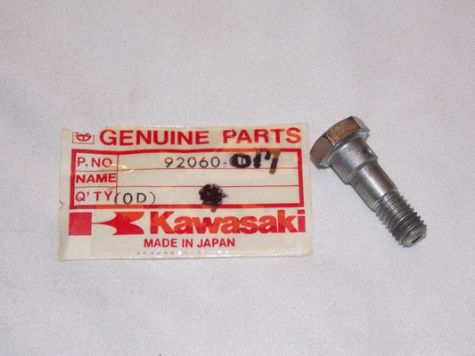 NOS KAWASAKI 1973 1974 1975 BANJO BOLT F11  92060-017 - MotoRaider