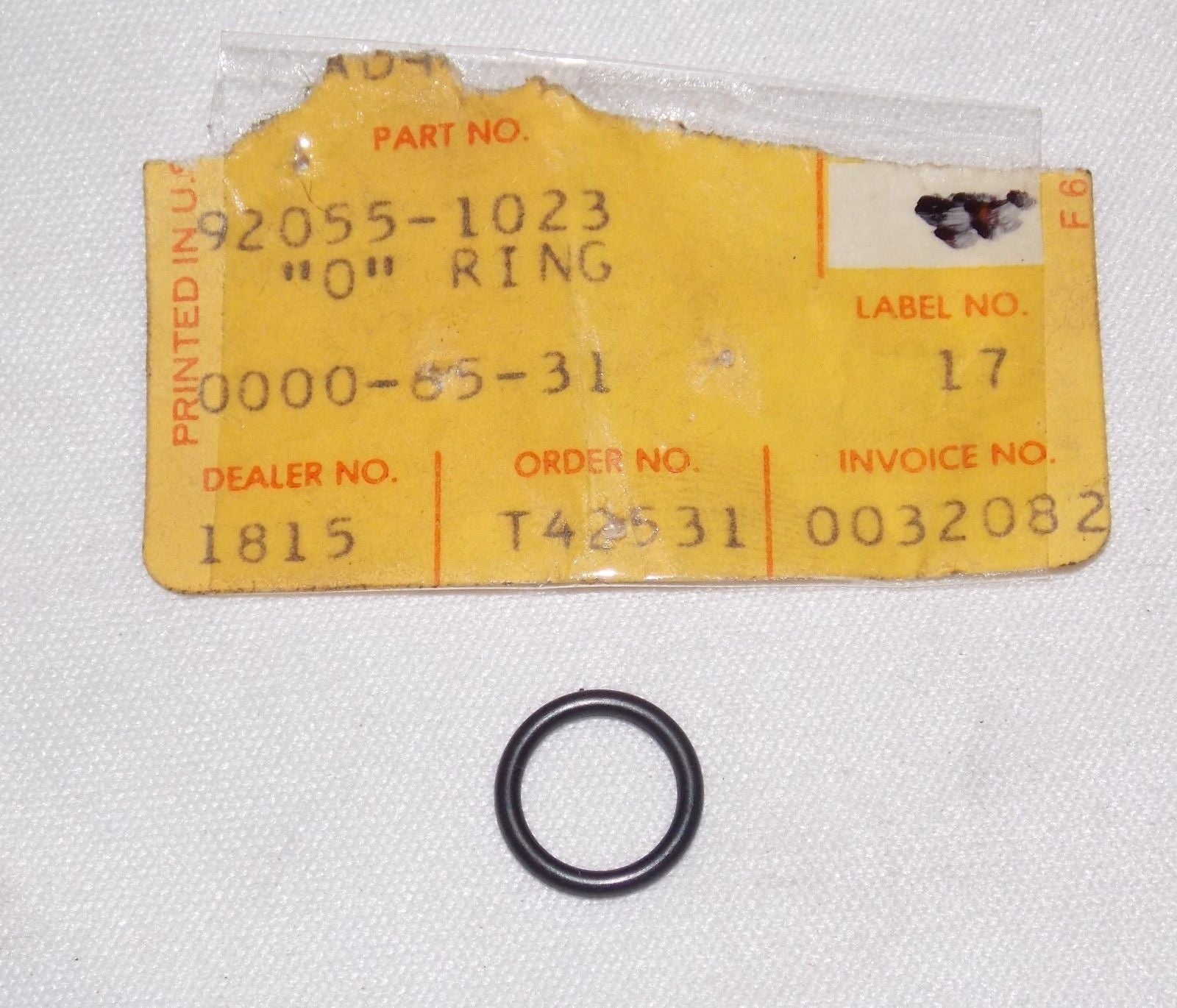 NOS KAWASAKI 1977-2002 FUEL TANK O-RING KZ1000 ZN1100 VN700 ZL600  92055-1023 - MotoRaider