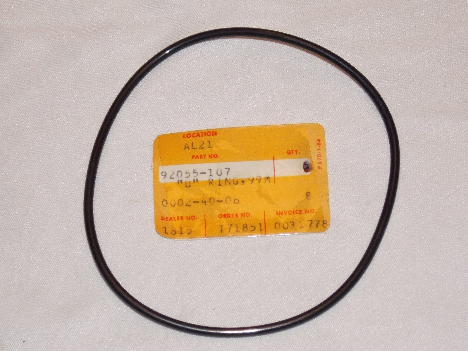NOS KAWASAKI 1978-2013 O-RING 99MM KL250 KLX250 KZ250 KLF300 KVF300 92055-107 - MotoRaider