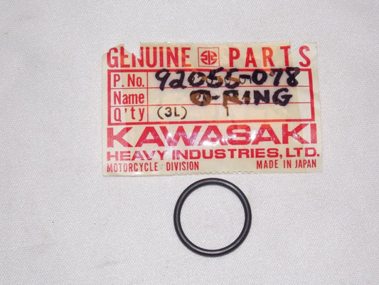 NOS KAWASAKI 1974-1978 1984-85 1988-90 O-RING KZ400 KDX200 KX80 KD80  92055-078 - MotoRaider