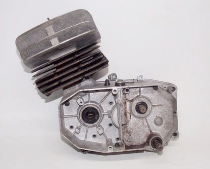 1970's FRANCO MORINI FM 4M-R 50cc MOTOR JUG TOP END ENGINE CASES CLUTCH GEARBOX - MotoRaider