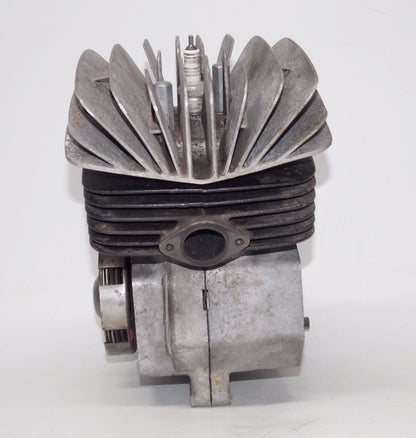 1970's FRANCO MORINI FM 4M-R 50cc MOTOR JUG TOP END ENGINE CASES CLUTCH GEARBOX - MotoRaider