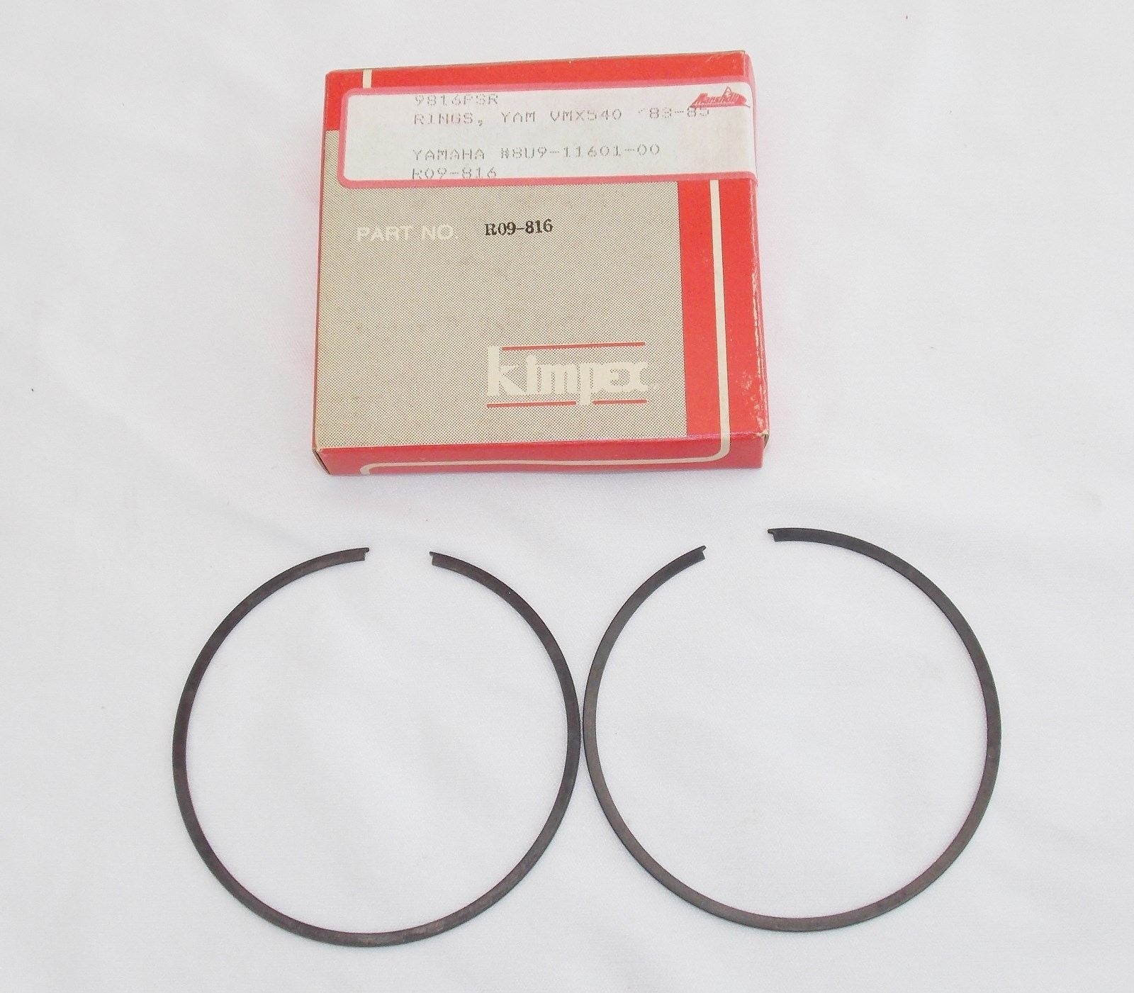NOS YAMAHA  1983-1991 PISTON RINGS VMX540  RO9-816 - MotoRaider